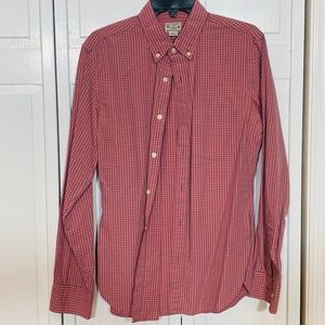 Quality Woven J.Crew 100% Cotton Men’s Button Down Shirt